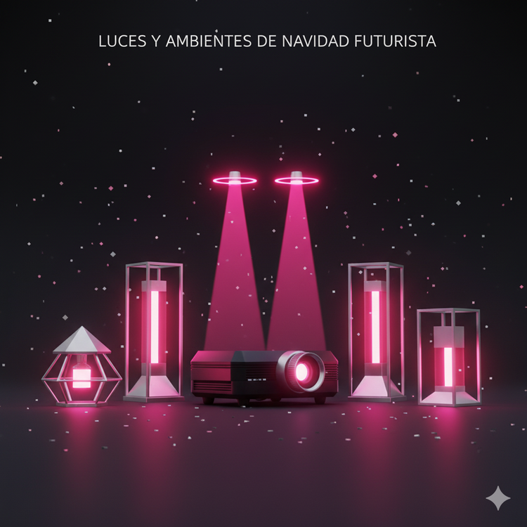 ✨ Luces y Ambientes Futuristas