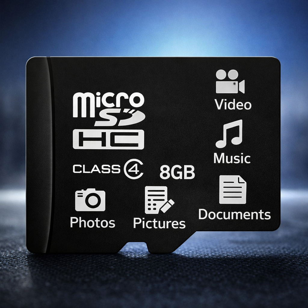 Tarjeta de Memoria microSDHC 8GB Clase 4