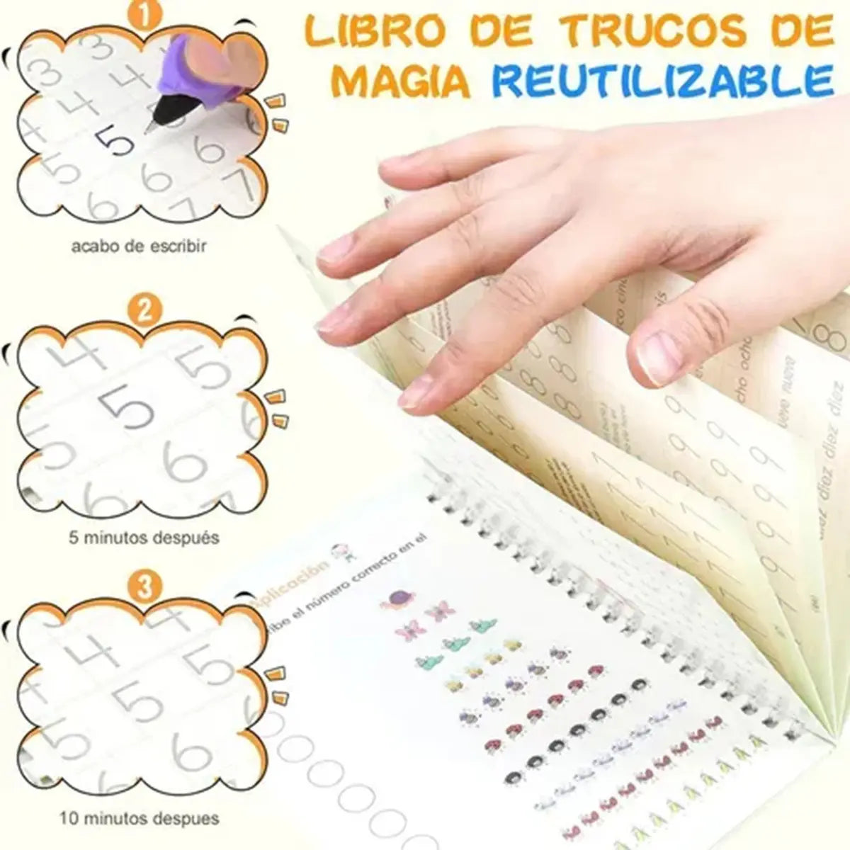 Kit Genios en Casa — 4 Cuadernos Montessori