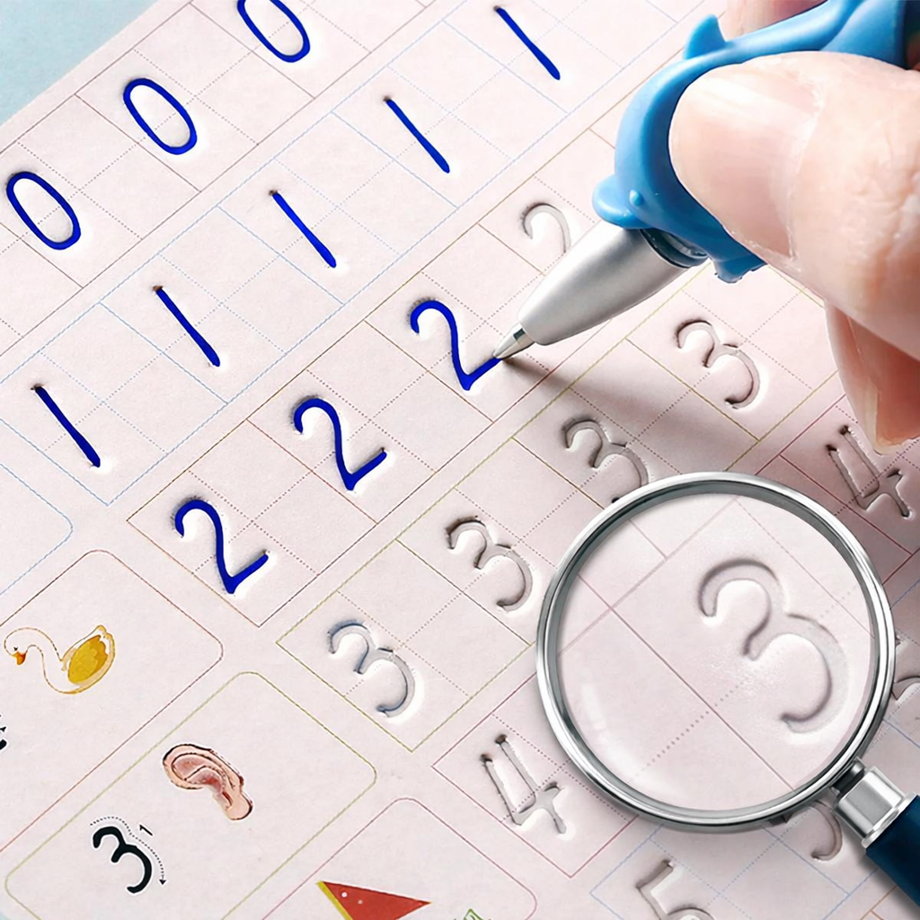 Kit Genios en Casa — 4 Cuadernos Montessori